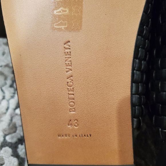 Bottega Veneta Woven Leather Slide Mule NEW - Picture 9 of 9